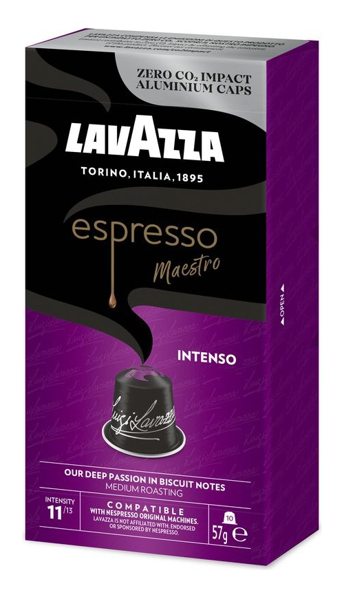 100 Cápsulas Café Lavazza Maestro Intenso Espresso