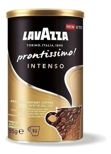 6x Café Lavazza Prontissimo Intenso Café Istantáneo 95gr