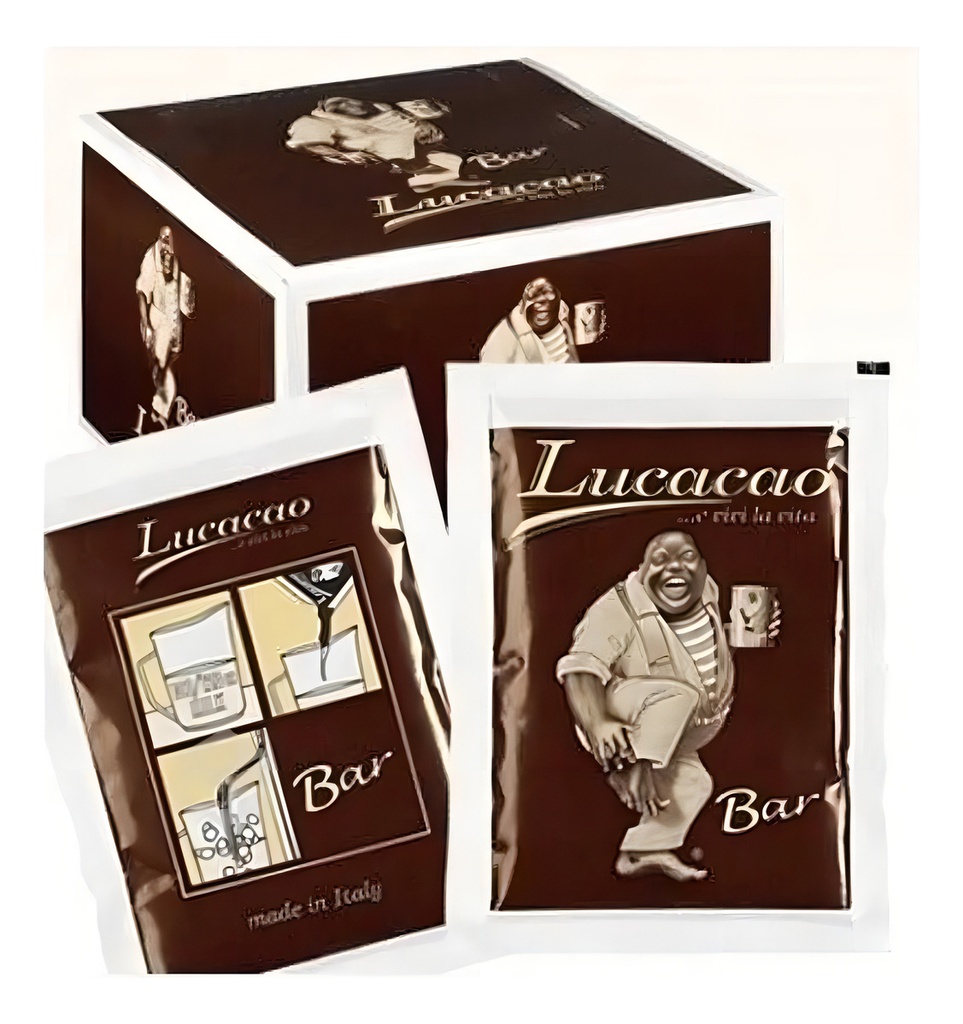Lucaffe Lucacao Chocolate Caliente Italiano Cacao 50 Sobres