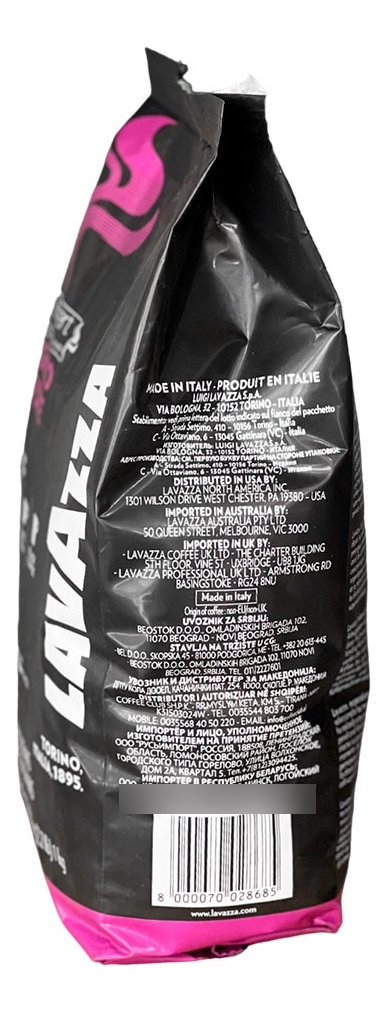 Pack 3 Lavazza Gusto Forte En Grano 1 Kilo 100% Robusta
