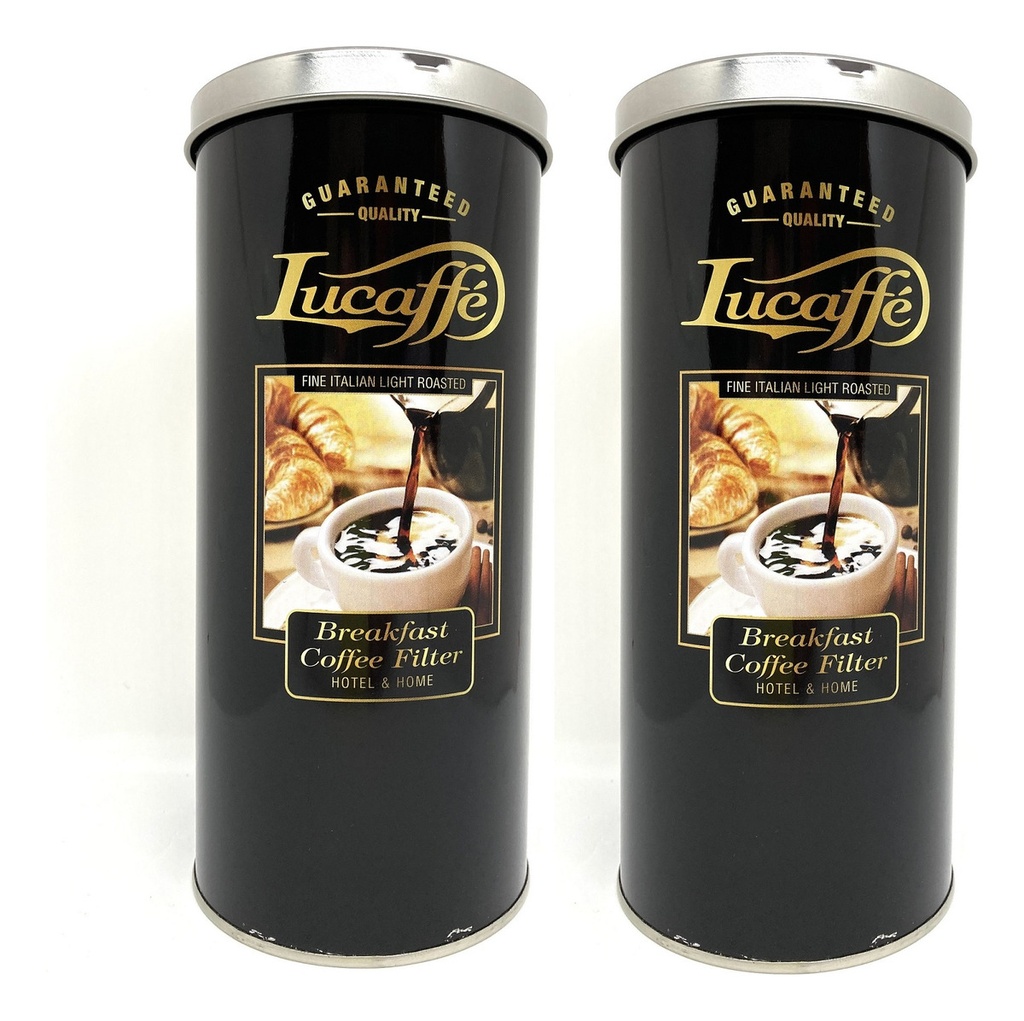 Café Molido Lucaffe Breakfast Coffee Filter 3Kg 6 tarros x500g