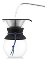 Cafetera Filtro Chemex Bodum Pour Over Negra 1 Lt Azul