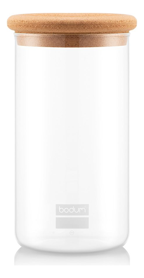 Frasco Vidrio Almacenamiento Bodum 600 Cc Yohki Tapa Corcho