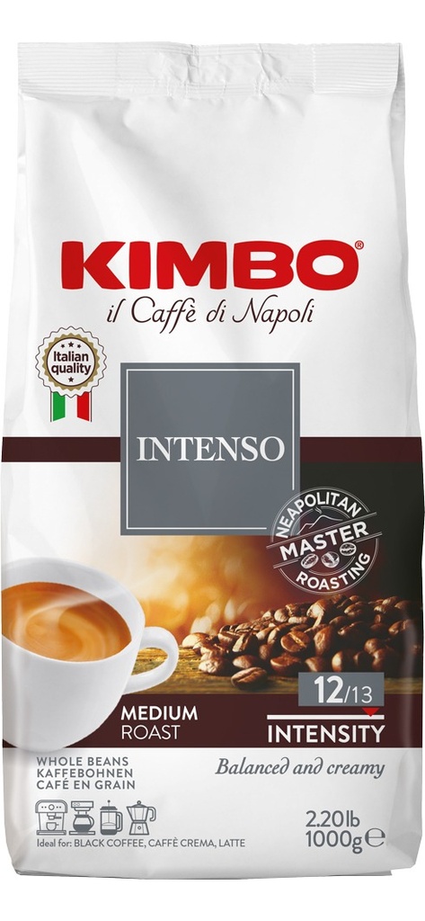 Café Grano Kimbo Espresso Intenso 1kg 40% Arábic 60% Robusta