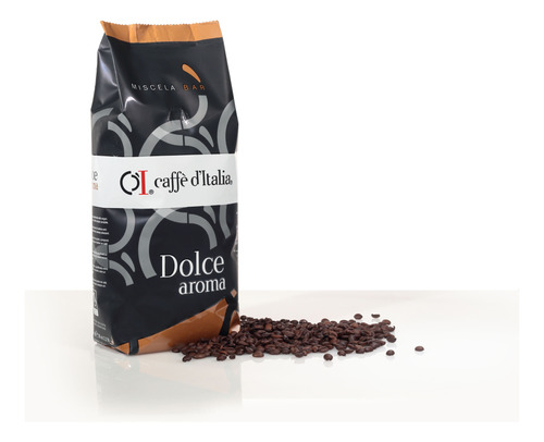 Café En Grano Caffe D'italia Dolce Aroma 50% Arábica 1kg