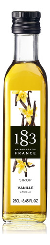 [CA0251] Sirop Maison Routin 1883 Vainilla 250ml Premium Syrup