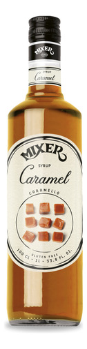 [CA0297] Syrup/jarabe MIXER Italiano Caramelo 1lt Vidrio Gourmet