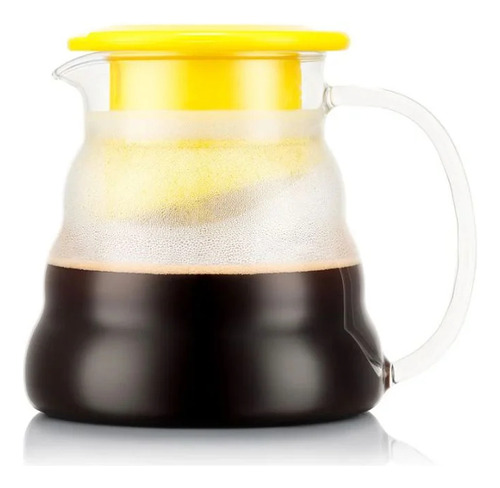 [TA0120] Jarra Infusiones Te Bodum Melior Amarillo 600cc Borosilicato